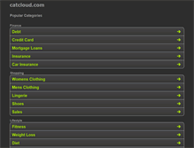 Tablet Screenshot of catcloud.com